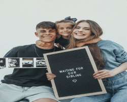 Schiffner and her family are expecting their youngest member. Lisa is really excited to welcome her youngest sibling along with his two more siblings.